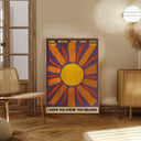 Feel The Sun on Your Skin (Purple)