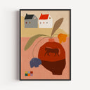 Horse on a Vase, Houses on the Horizon