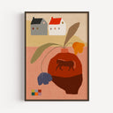 Horse on a Vase, Houses on the Horizon