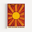 Feel The Sun on Your Skin
