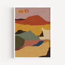 Abstract Landscape with Stars