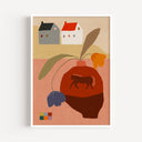 Horse on a Vase, Houses on the Horizon