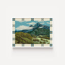 Mountain in Country Landscape