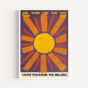 Feel The Sun on Your Skin (Purple)